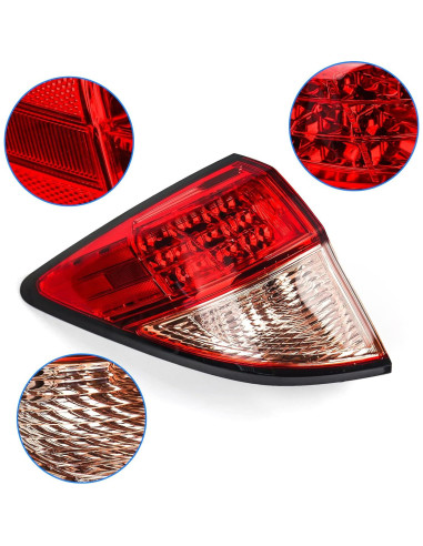 Luz Trasera Huray para Honda HRV 2016-2018 Izquierda Rojo