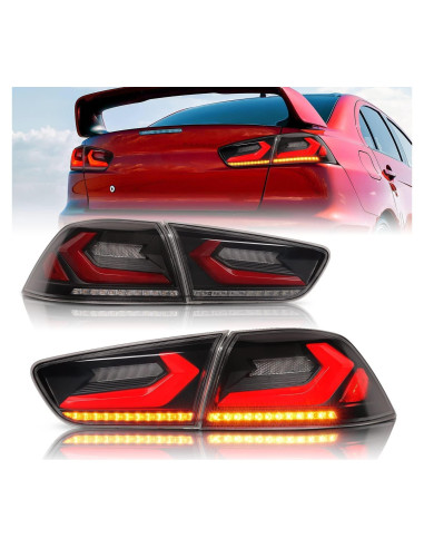 Luces traseras Archaic ahumadas para Mitsubishi Lancer EVO X 2008-2020