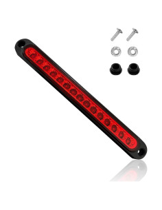 Barra de Luz de Freno y Cola LED 10'' Suvnie Rojo 3W