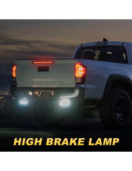 Barra de Luz de Freno y Cola LED 10'' Suvnie Rojo 3W