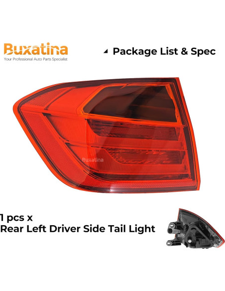 Luz Trasera Izquierda Buxatina para BMW 2012-2015