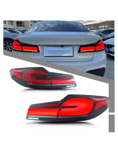 Luces Traseras LED Glistuning para BMW 5-Series G30 F90 2017-2020