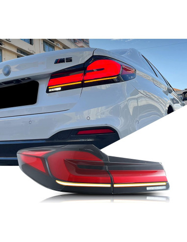 Luces Traseras LED Glistuning para BMW 5-Series G30 F90 2017-2020