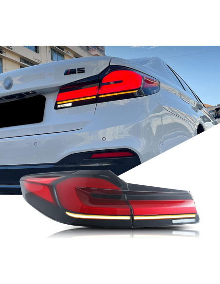 Luces Traseras LED Glistuning para BMW 5-Series G30 F90 2017-2020