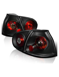 Faros Traseros Spec-D Tuning Negros para Volkswagen Golf MK5 2006-2009