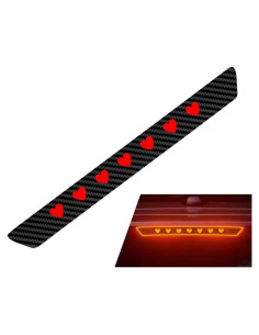 Calcomanía Luz de Freno Alta Arwrilt Fibra de Carbono Impermeable