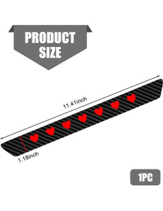 Calcomanía Luz de Freno Alta Arwrilt Fibra de Carbono Impermeable 2
