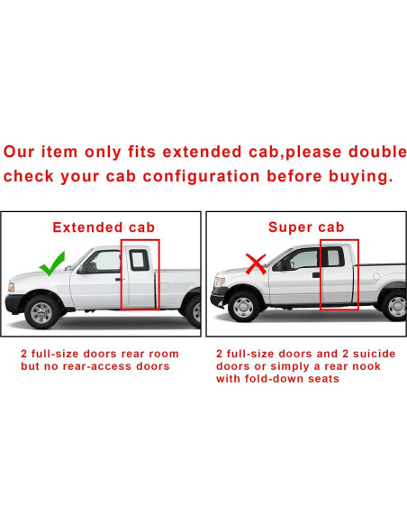 Panel Lateral Exterior KUAFU para Ford Ranger 1993-2011