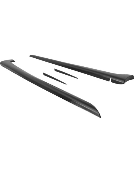 Faldones Laterales MagicDrift para BMW E90 2006-2008, PU Negro