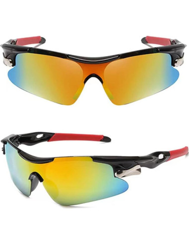 3 Pares de Gafas de Sol Deportivas UV400 para Ciclismo