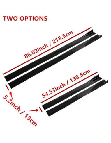 Faldones Laterales Universales STSEV01 para VW New Beetle 1999-2005
