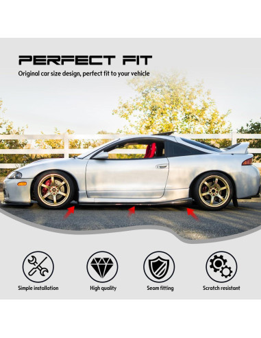 Faldillas Laterales MagicDrift para Mitsubishi Eclipse 1997-1999