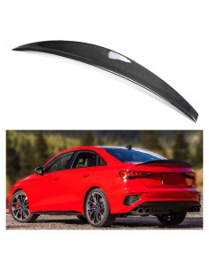 Alerón de Maletero Fibra de Carbono Cuztom Tuning Audi A3 2022