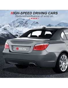 Alerón Trasero ABS Negro cciyu para BMW 525i 528i 530i M5 2