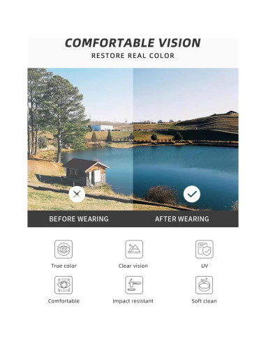 3 Pares de Gafas de Sol Deportivas UV400 para Ciclismo