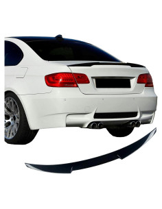 Spoiler Trasero BMW E92 M3 328i 335i Estilo M4 Negro Brillante