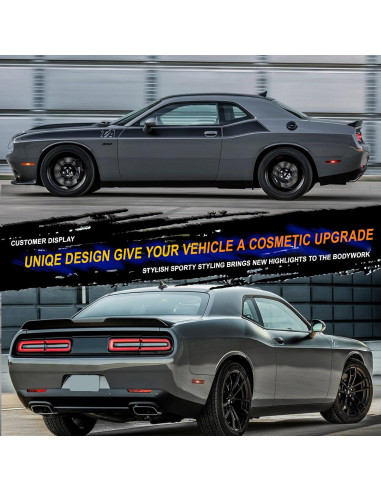 Alerón Trasero Demon para Challenger SRT/SXT/GT 2008-2017 Negro