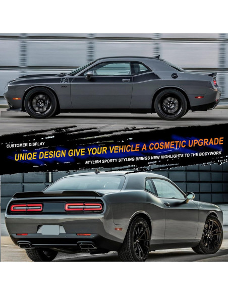 Alerón Trasero Demon para Challenger SRT/SXT/GT 2008-2017 Negro