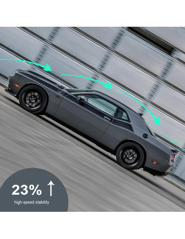 Alerón Trasero Demon para Challenger SRT/SXT/GT 2008-2017 Negro