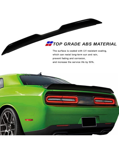 Alerón Trasero Demon para Challenger SRT/SXT/GT 2008-2017 Negro