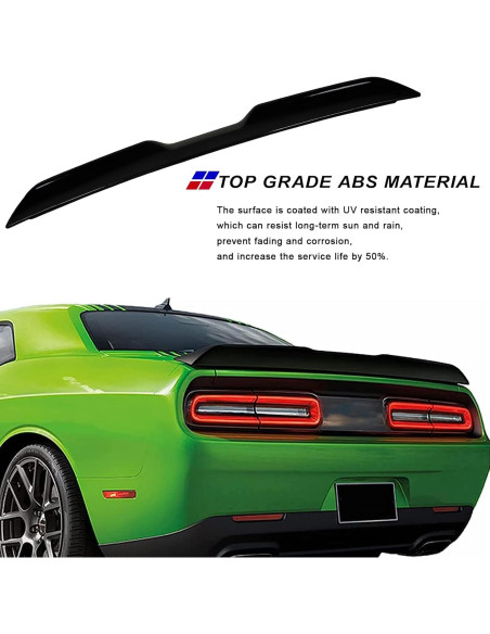 Alerón Trasero Demon para Challenger SRT/SXT/GT 2008-2017 Negro