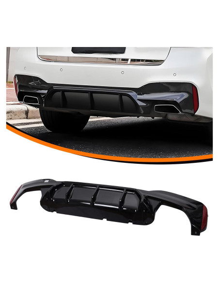 Difusor Trasero BMW Serie 5 G30 G31 G38 2017-2023 M Sport