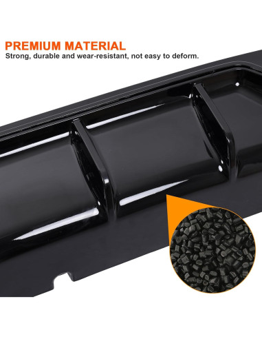 Difusor Trasero BMW Serie 5 G30 G31 G38 2017-2023 M Sport