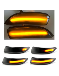 Luces de Señal de Giro LED Dinámicas Znakeauto para Ford Fiesta MK6 MK7 B-Max 2008-2017