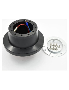 Adaptador de Volante Flashpower Negro 6 Tornillos para BMW E31 E34 E36