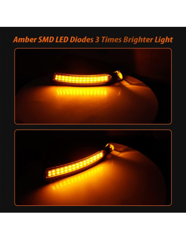 Luces LED Secuenciales para Espejo Lateral ADIIL ML W164 C63 AMG