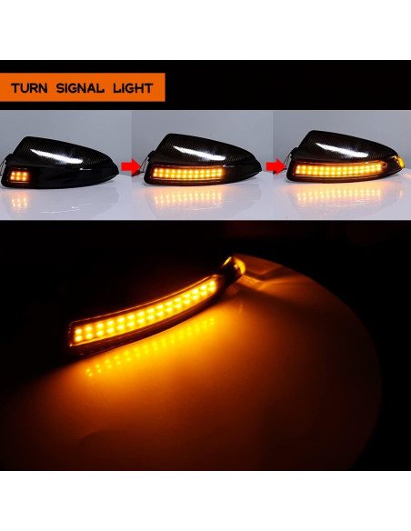 Luces LED Secuenciales para Espejo Lateral ADIIL ML W164 C63 AMG