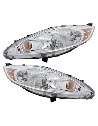 Faro para Ford Fiesta 2011-2013 Gold Shrine Lado Izquierdo y Derecho