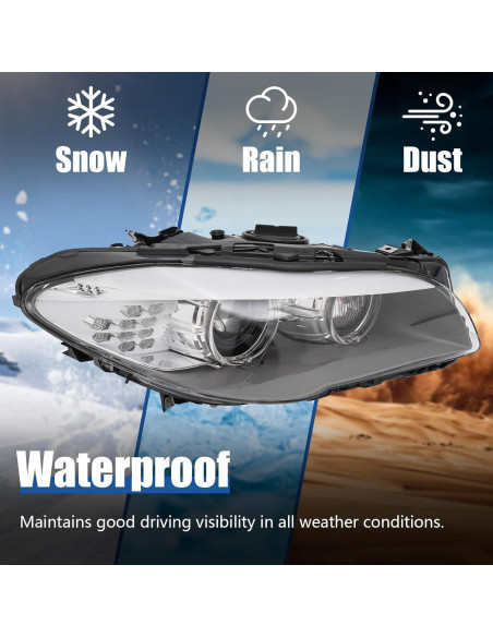 Faros Delanteros Derecho IOENC para BMW Serie 5 2011-2013