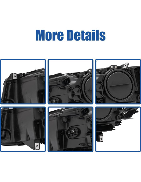 Faros Delanteros Derecho IOENC para BMW Serie 5 2011-2013