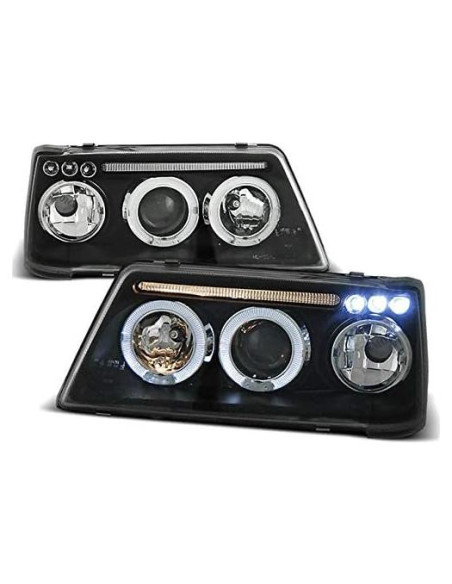 Faros V-MAXZONE RS-1495 para Peugeot 205 1983-1996 - Negros