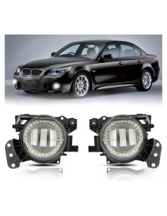 Luces Antiniebla LED TangMiGe para BMW Serie 5 2004-2010