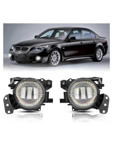 Luces Antiniebla LED TangMiGe para BMW Serie 5 2004-2010