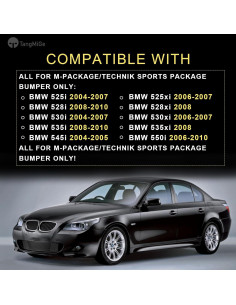 Luces Antiniebla LED TangMiGe para BMW Serie 5 2004-2010 2