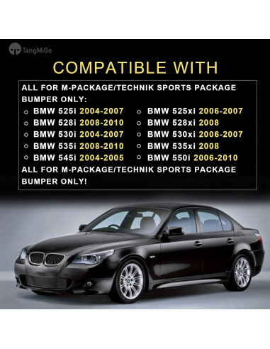 Luces Antiniebla LED TangMiGe para BMW Serie 5 2004-2010