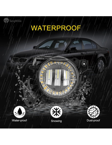 Luces Antiniebla LED TangMiGe para BMW Serie 5 2004-2010