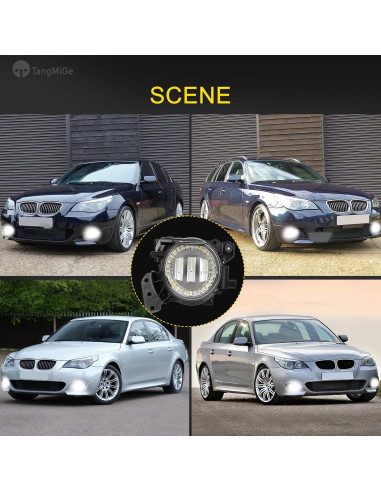 Luces Antiniebla LED TangMiGe para BMW Serie 5 2004-2010