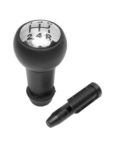 Perilla de Cambio Manual HEVIRGO Compatible Peugeot Negra