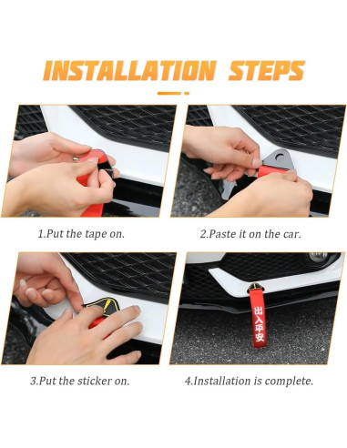 Correa de Remolque AICEL Nylon 28.4x5.1cm Negro Decorativa