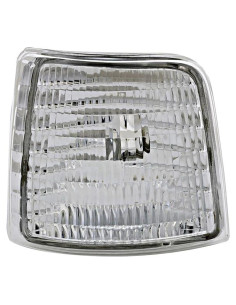 Lámpara de Luz de Esquina Izquierda JP Auto para Ford F150 F250 F350 1992-1997/Bronco 1992-1996