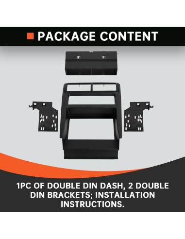 Kit de Instalación Doble Din Kojem para Ford Mustang 1994-2002