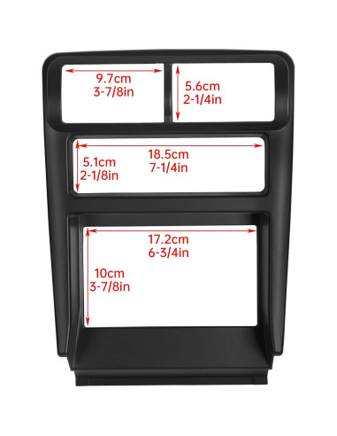 Kit de Instalación Doble Din Kojem para Ford Mustang 1994-2002