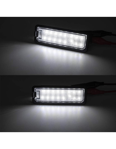 2 Luces de Placa de Licencia LED Mingrui para VW y Seat