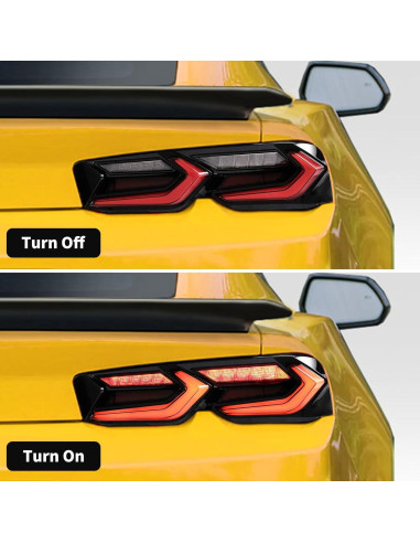 Luces Traseras LED YUANZHENG para Chevy Camaro 2019-2024