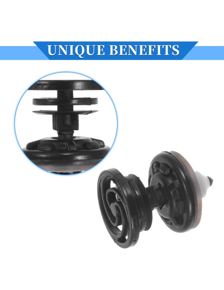 15 Sujetadores de Panel de Puerta VekAuto para Audi A5 2008-2023