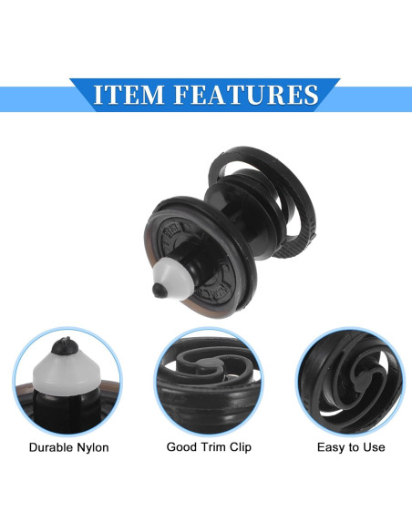 15 Sujetadores de Panel de Puerta VekAuto para Audi A5 2008-2023